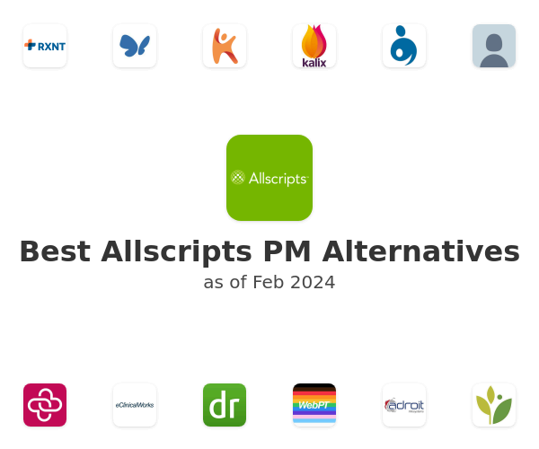 Best Allscripts PM Alternatives