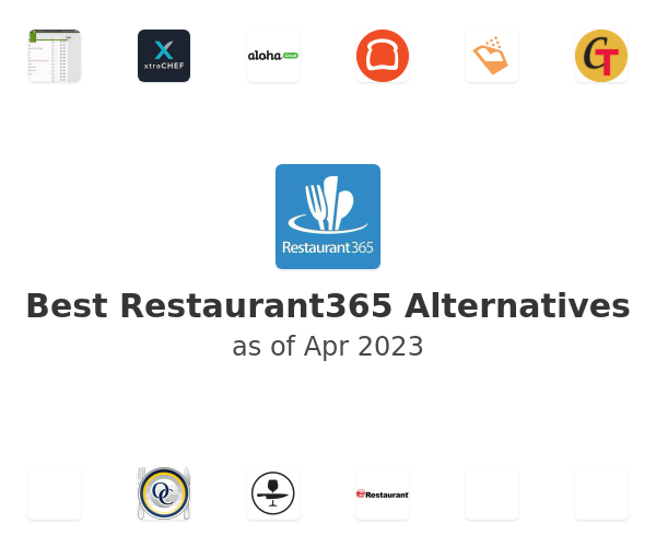 Best Restaurant365 Alternatives