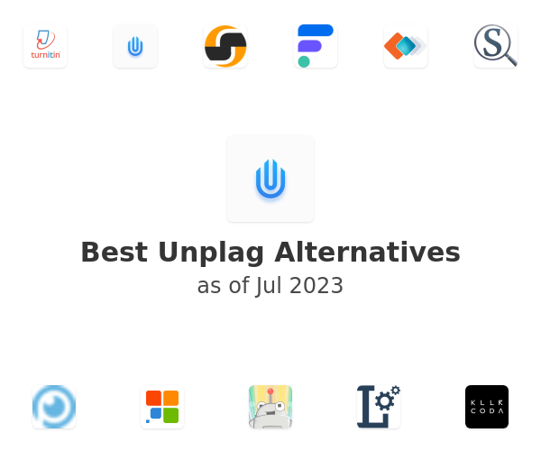 Best Unplag Alternatives