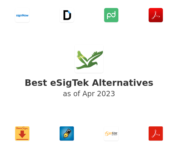 Best eSigTek Alternatives