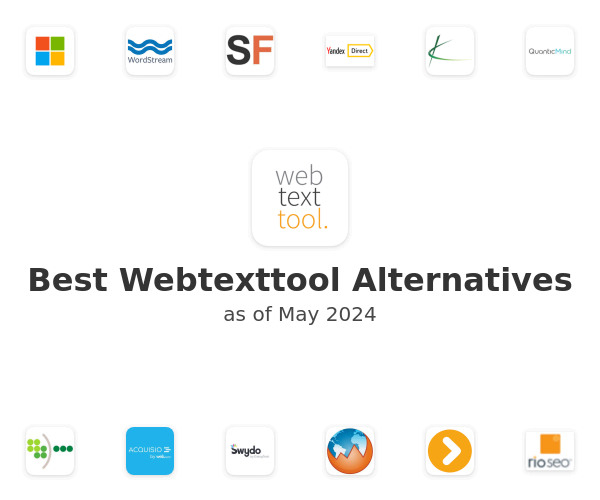 Best Webtexttool Alternatives