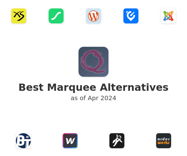 Best Marquee Alternatives