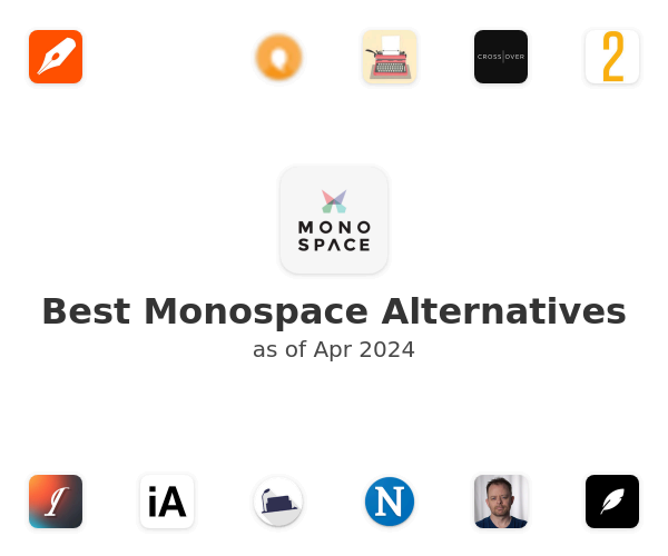 Best Monospace Alternatives