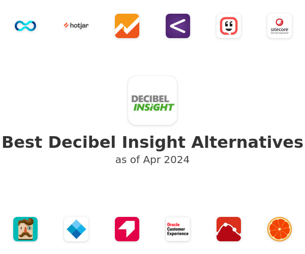Best Decibel Insight Alternatives