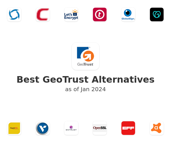 Best GeoTrust Alternatives