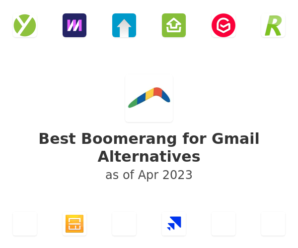 Best Boomerang for Gmail Alternatives