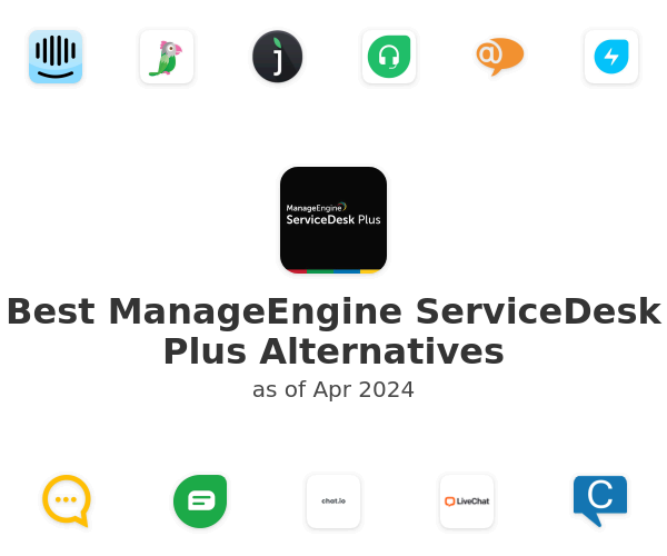 Best ManageEngine ServiceDesk Plus Alternatives