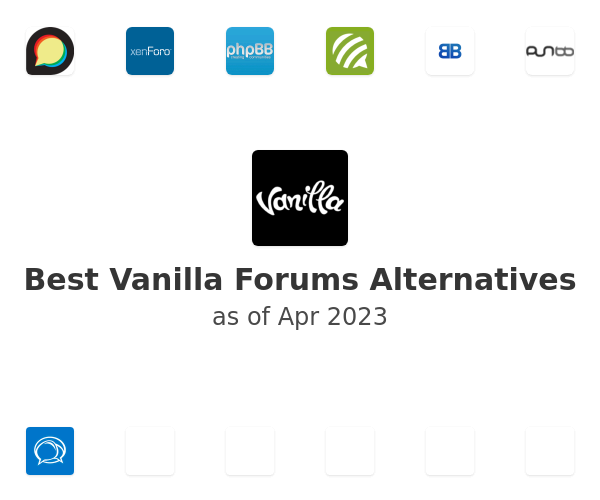 Best Vanilla Forums Alternatives