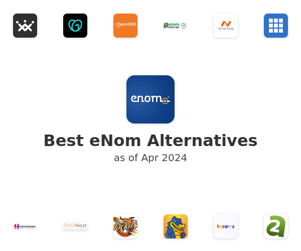 Best eNom Alternatives