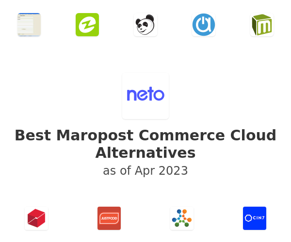 Best Maropost Commerce Cloud Alternatives