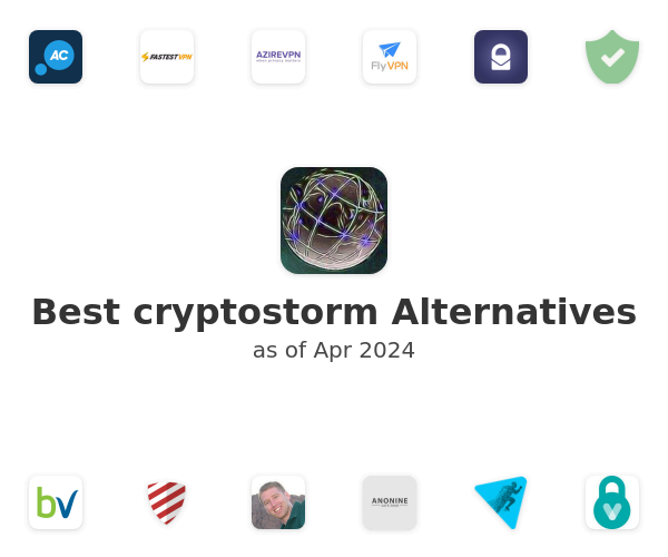 Best cryptostorm Alternatives