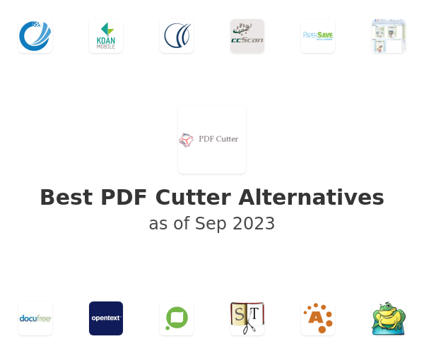 Best PDF Cutter Alternatives