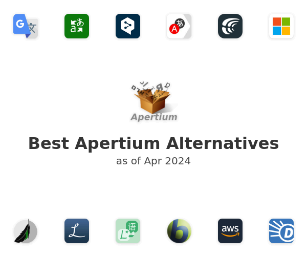 Best Apertium Alternatives