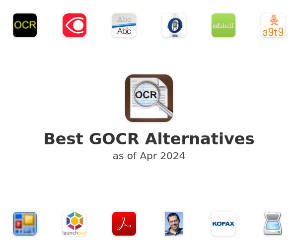 Best GOCR Alternatives