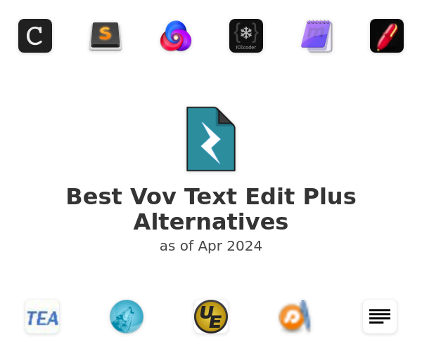 Best Vov Text Edit Plus Alternatives