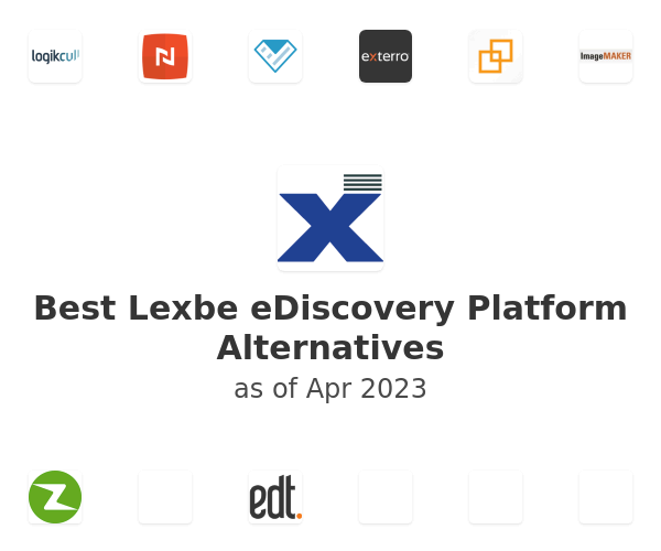 Best Lexbe eDiscovery Platform Alternatives