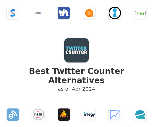 Best Twitter Counter Alternatives