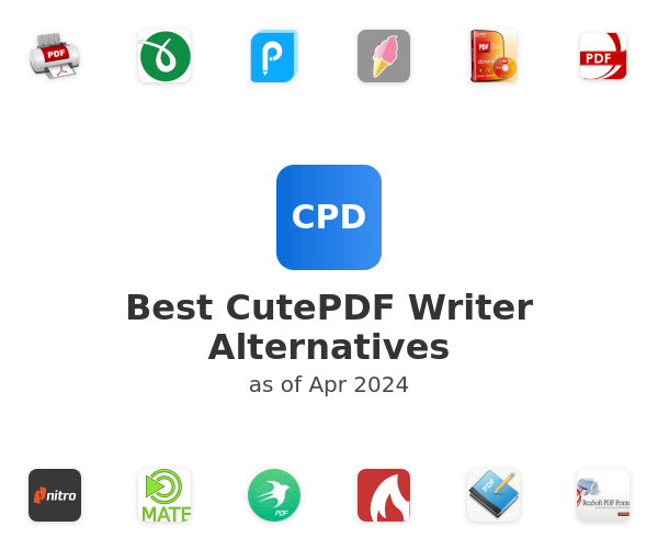 Best CutePDF Writer Alternatives