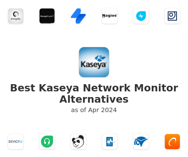 Best Kaseya Network Monitor Alternatives