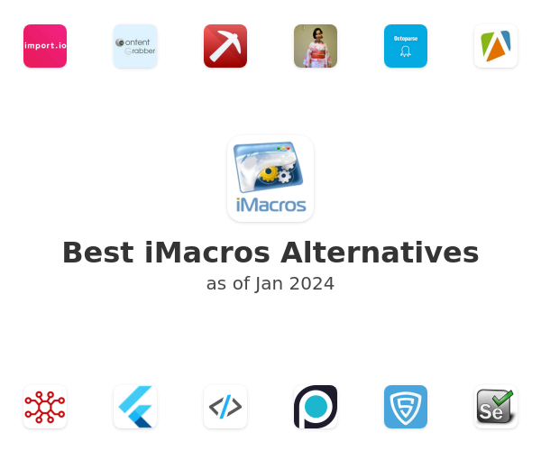 Best iMacros Alternatives