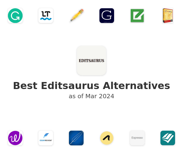 Best Editsaurus Alternatives