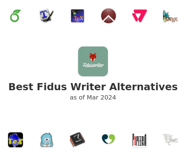 Best Fidus Writer Alternatives