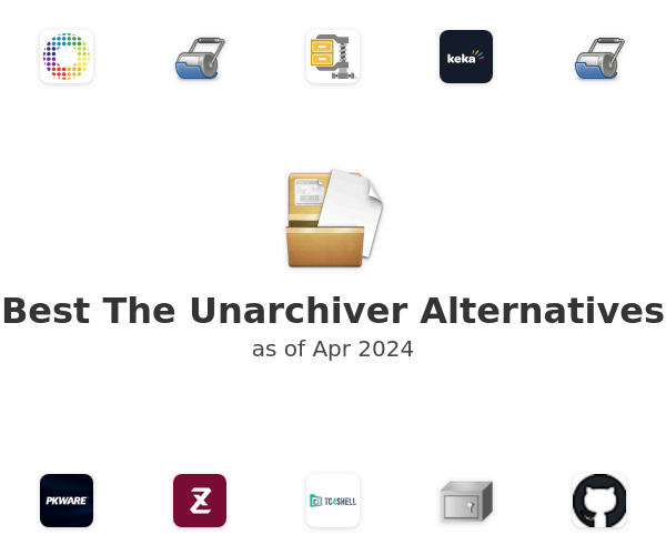 Best The Unarchiver Alternatives