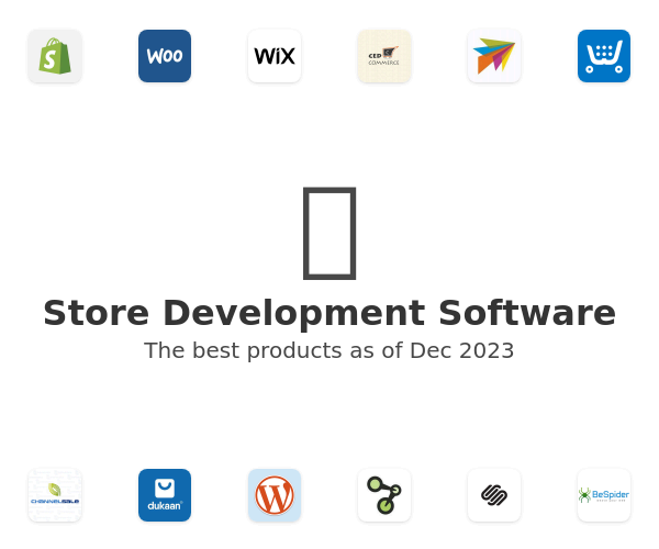 Store Development Software
