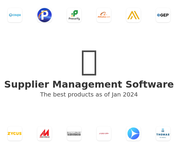Supplier Management Software