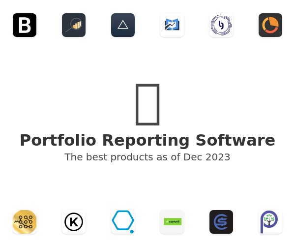 Portfolio Reporting Software