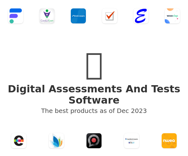 Digital Assessments And Tests Software