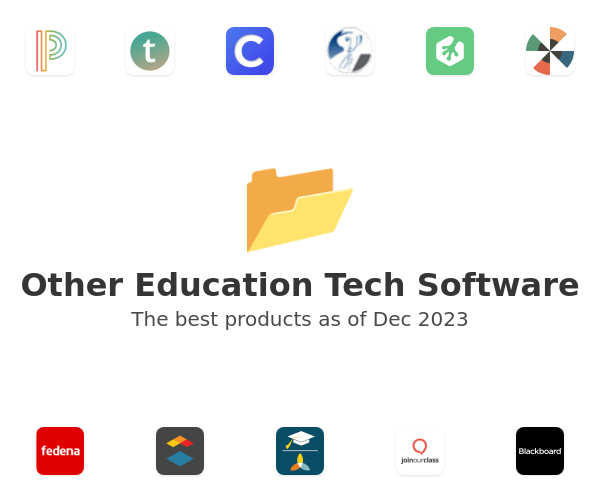 Other Education Tech Software