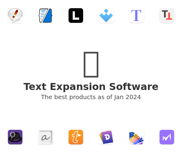 Text Expansion Software