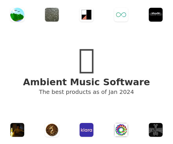 Ambient Music Software