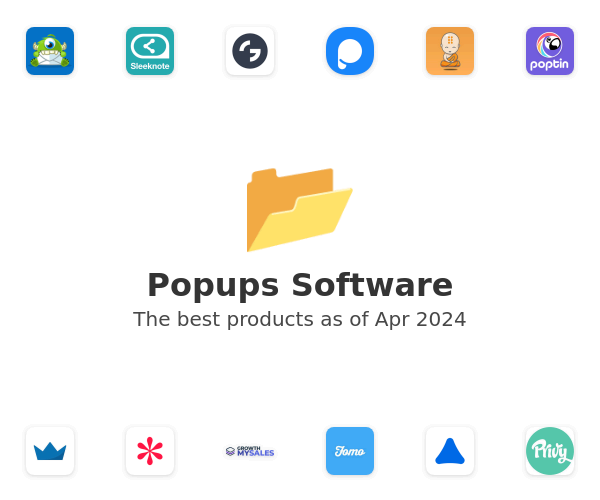 Popups Software
