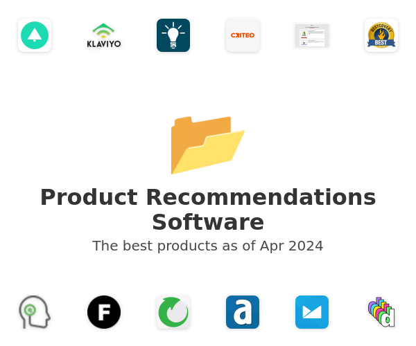Product Recommendations Software