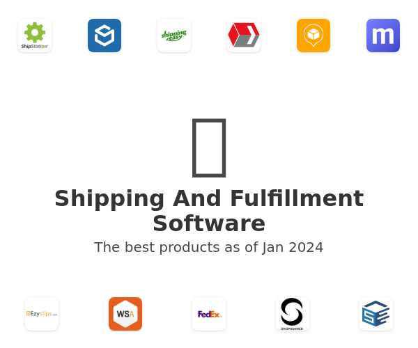 Shipping And Fulfillment Software