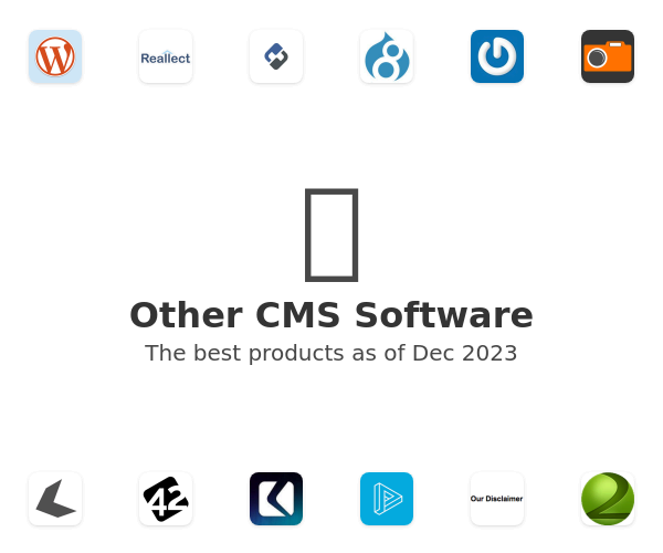 Other CMS Software