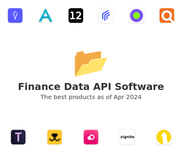 Finance Data API Software