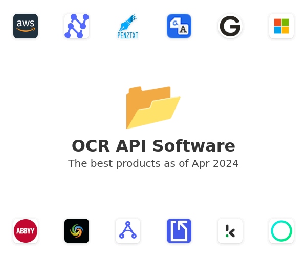 OCR API Software