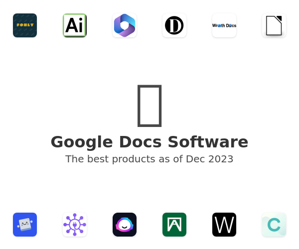 Google Docs Software
