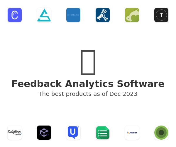 Feedback Analytics Software