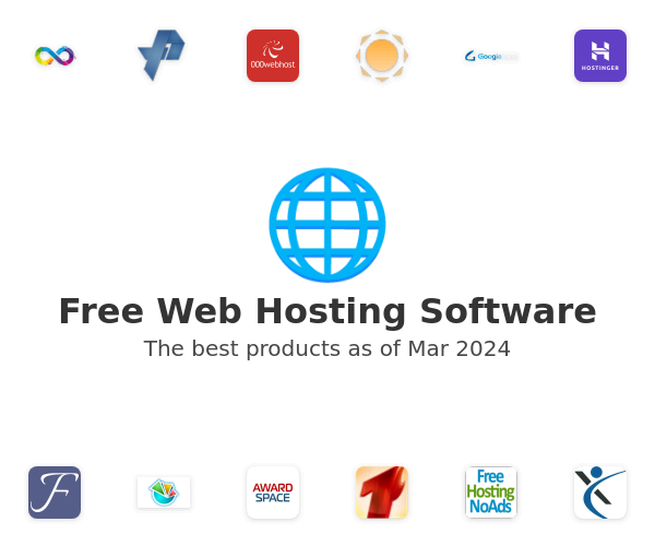 Free Web Hosting Software
