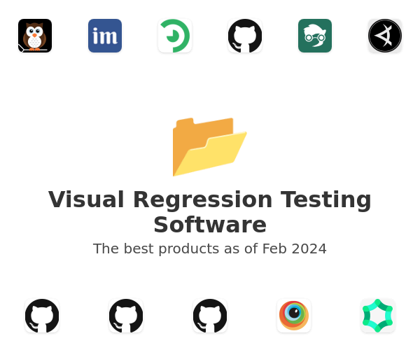 Visual Regression Testing Software