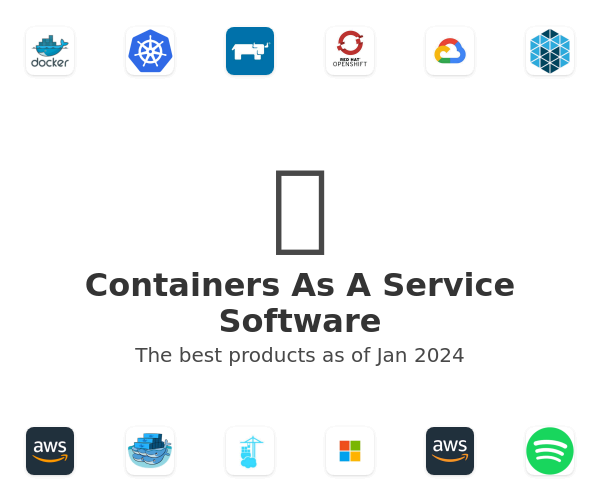 Containers As A Service Software