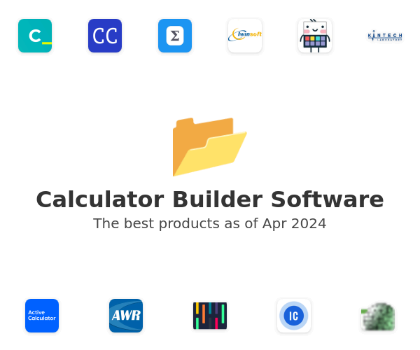 Calculator Builder Software