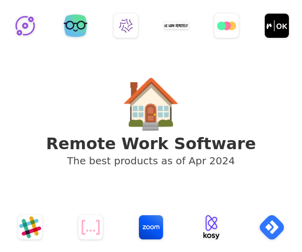 Remote Work Software