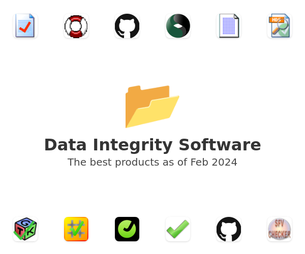 Data Integrity Software