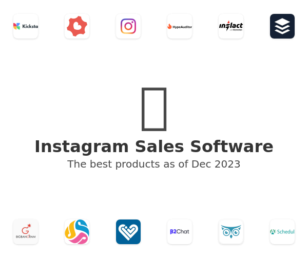 Instagram Sales Software