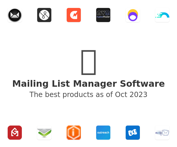 Mailing List Manager Software